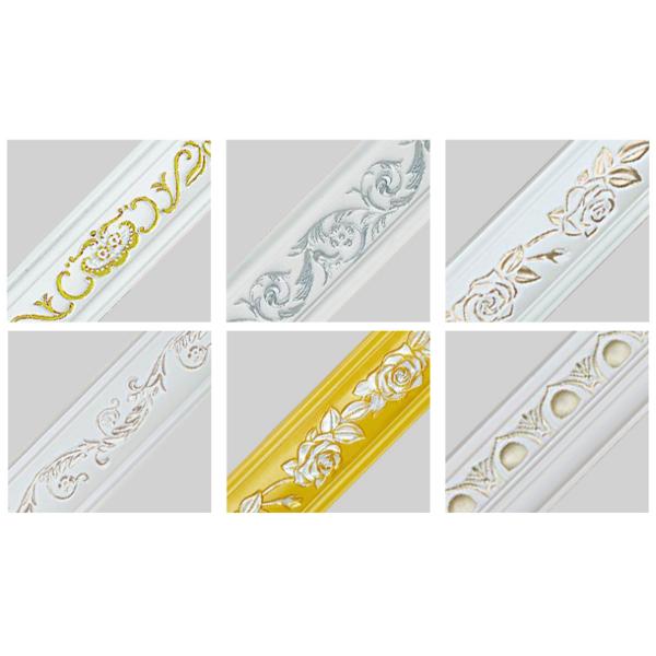 PU Decoration Cornice 2.4m Polyurethane Molded Products