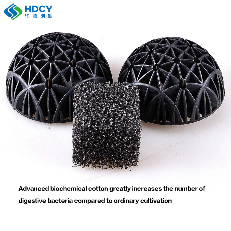 Large Volume Aquarium Filter Material Contains Biochemical Filter Cotton Diameter Of 16mm