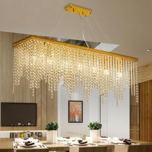 China Nordic home decoration crystal chandelier restaurant extra large chandelier(WH-CA-106) wholesale