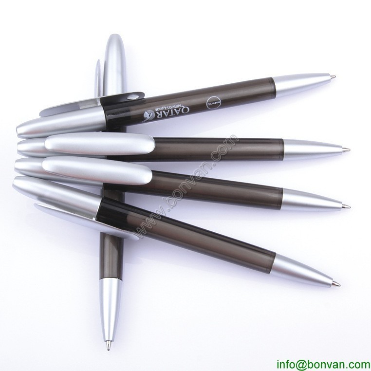 black color cap style office writing gel ink pen, office signature ball point pen