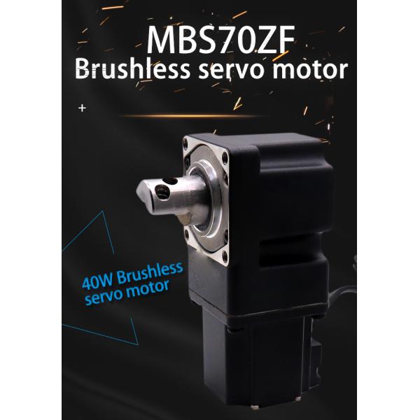 Brushless 1800rpm 40W BLDC Servo Motor 24V Integrated Gearboxes