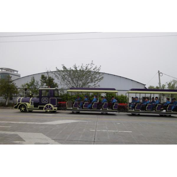 Classic Design 42 Passengers Electric Mall Train With Colorful Body Appearance