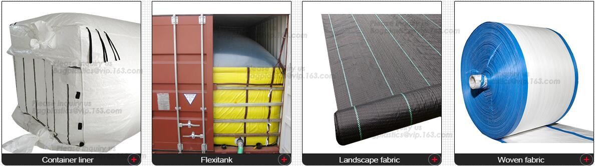 customizable PP u-panel baffle big bag /coated white woven PP jumbo bag/ventilated 4 panel baffle bag/all colors availab