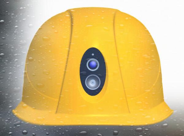 Quality Shock Proof Safety Hard Hats With Camera Below Zero 30-70 Degrees Temperature for sale
