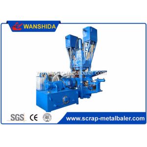1800 - 2000kg / H Capacity Metal Briquetting Machines Vertical Structure