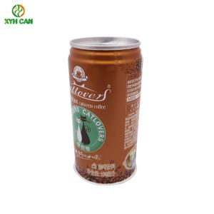 China Beverage Tin Can Vintage Beverage Tin Can Cold Coffee Tin One Pound CMYK Offset Printing wholesale