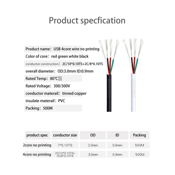 A Male to Micro B Male USB 2.0 Micro USB Cable 3FT
