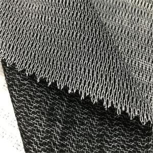 China Soft 140gsm Non Stretch Warp Knitted Fusible Interlining wholesale