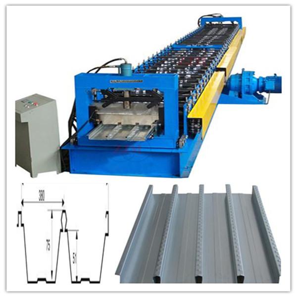 Quality Professional Floor Decking Forming Machine / Corrugated Sheet Machine for sale