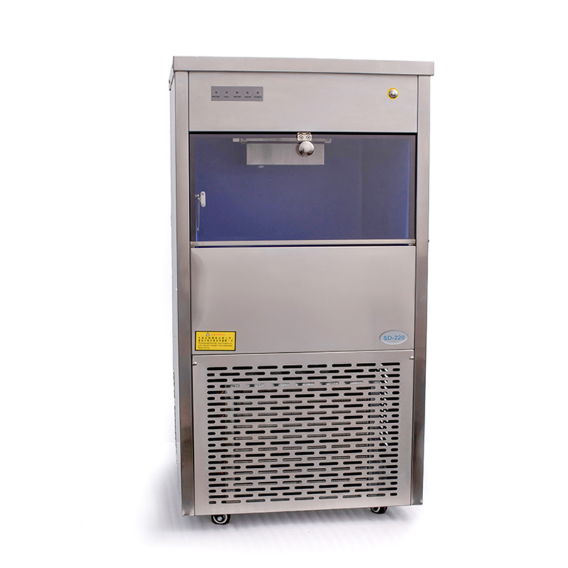 80Kg Daily Instant Snow Flake Ice Machine Made In For Commercial With 45 KG Capacity