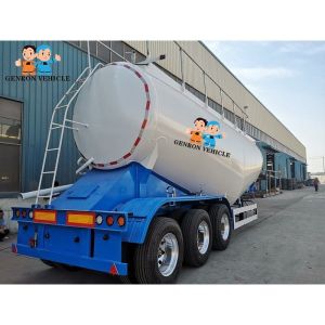 China Dry Goods Carrier Tri-Axles 50m3 Cement Carrier Trailer wholesale