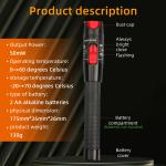 FTTH Optical fiber cable tester red laser fault tracker Universal interface 2
