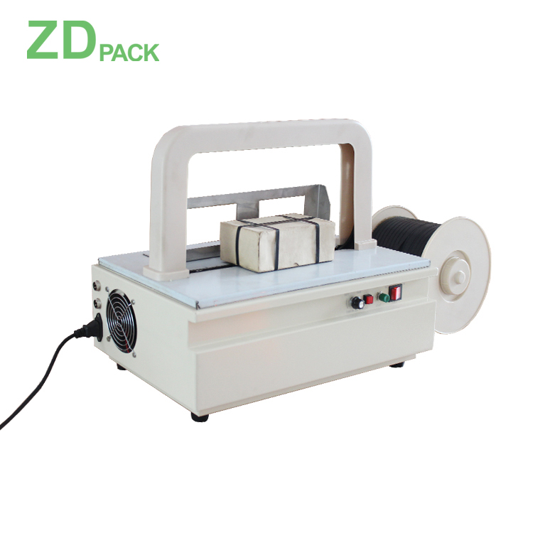 Small Auto Table Strapping Machine Electronics Packaging Table Banding Machine