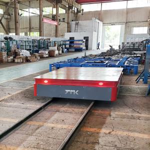 Battery Operated Heavy Load 10 Tons RC Structure Rail Transfer Cart