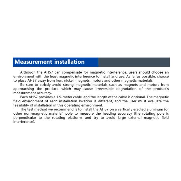 BW-AH57 Low-Cost Modbus Attitude And Heading Reference AHRS