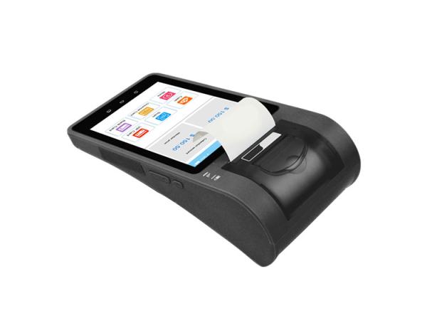 Quality 7 Inch touch screen Android Smart POS Terminal with thermal printer for sale