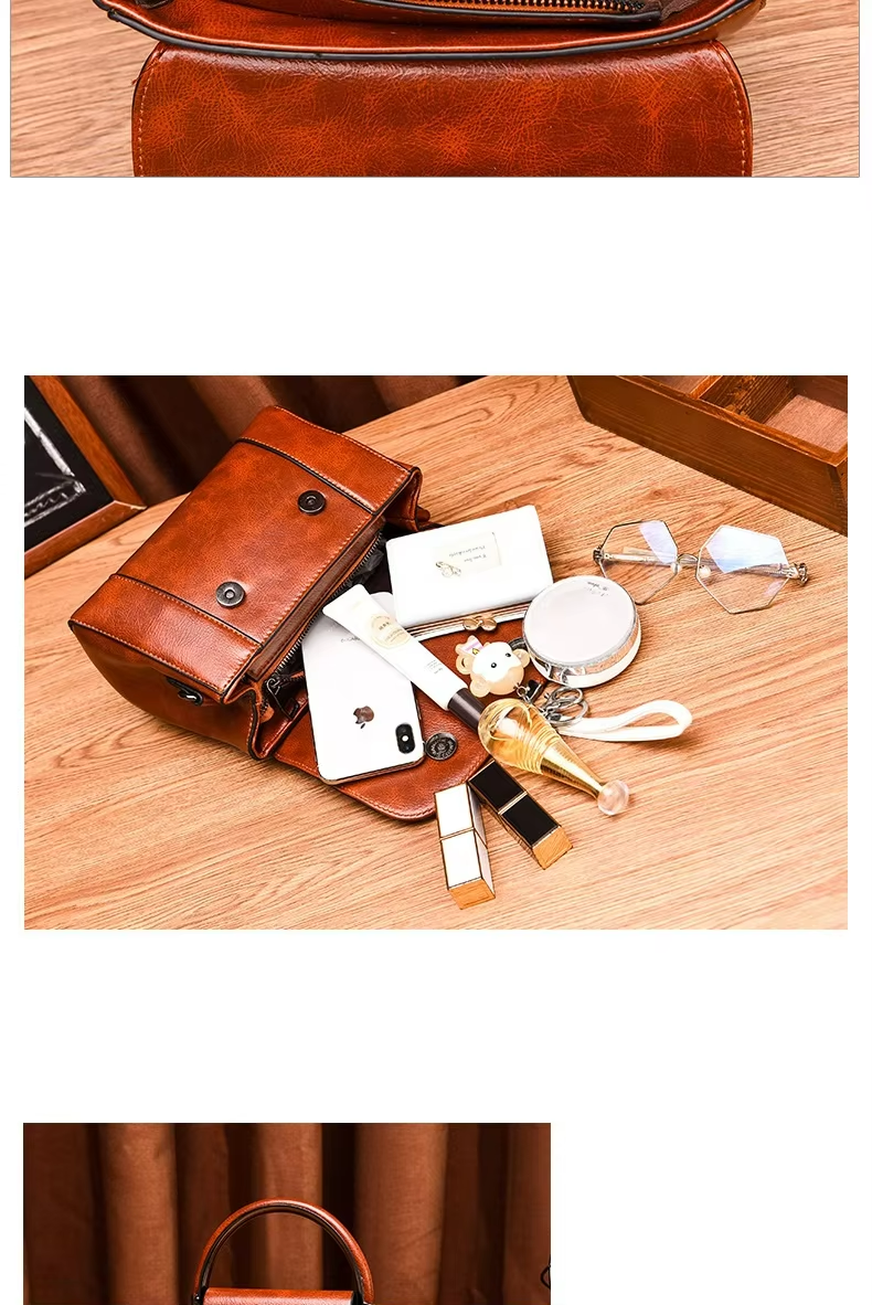 Main Material PU Classic Clutch Handbag Simple Solid Color Cross-Body/Shoulder Bag
