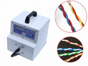 China Bench Top Stable Twist Wire Machine Easy Operation Freely Adjustable Twist Cycles wholesale