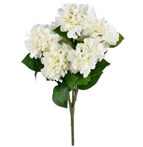 Quality Anti Aging Real Touch Artificial Flowers Hydrangea Bushes Colorful for sale