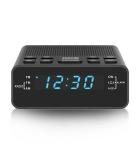 Digital Portable Clock Radio USB Rechargeable With Snooze Alarm Functions