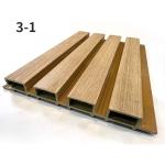 Anti UV WPC Wall Cladding Panels Customized Composite Exterior Cladding