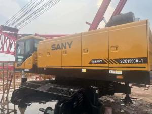 China 2018 SANY 150T Used Crawler Crane Model Number SCC1500A-1 In Stock wholesale