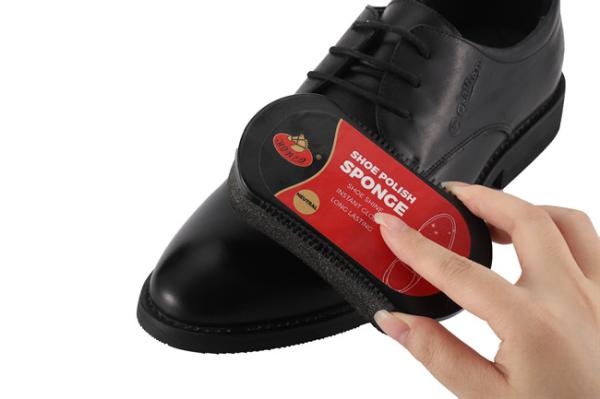 Quality Shoe Polish Wax Shoes Shiny Sponge Prevents Hands From Getting Dirty Plastic Shell for sale