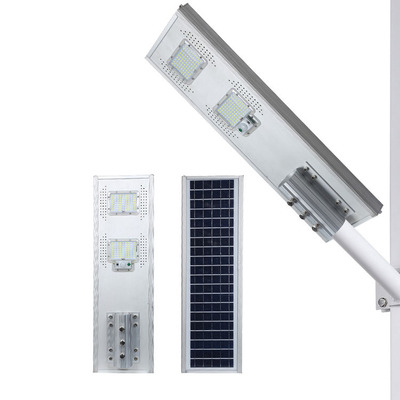 All In One Solar LED Street Light , Solar Powered Road Lights IP65 120W Smart Motion Sensor