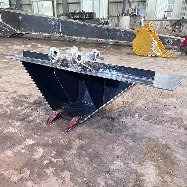 Kobelco V Ditch Excavator Bucket , Excavator V Bucket Trenching For Sk200 Sk300