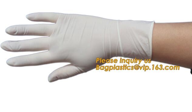 Medical Disposable Nitrile Coated Hand Gloves,Industrial Garden Working Resistant Disposable Nitrile Black Gloves BAGEAS