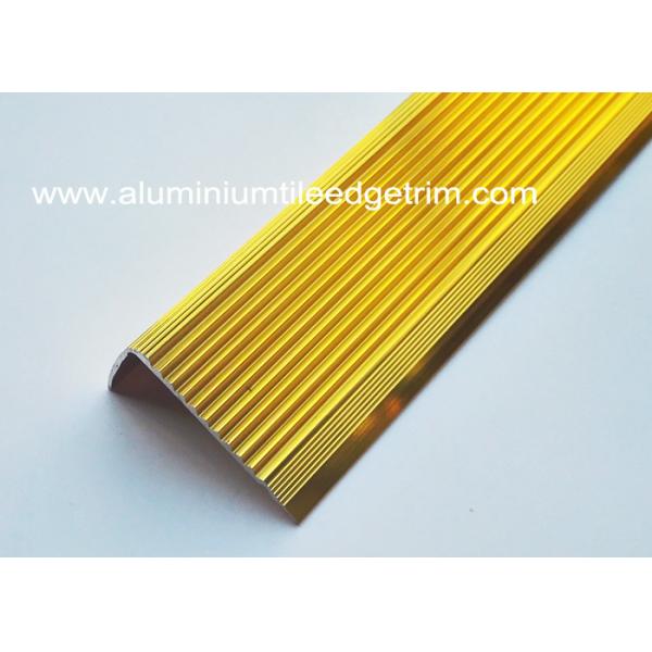 Heavy Duty Aluminium Anti Non Slip Stair Edge Nosing Right Angle Straight Type