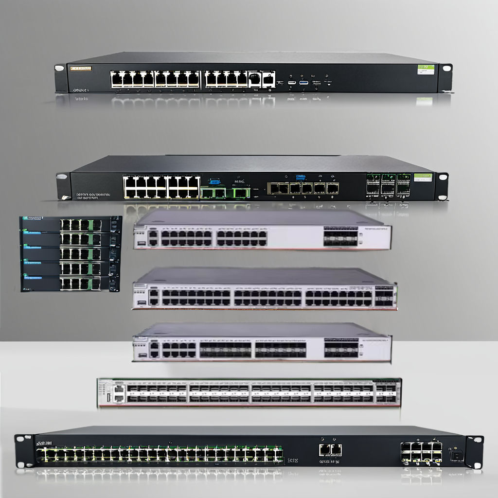 Customized Size 10/100/1000Mbps 48 Port 10 Gbps 10 SFP Data Center Switch CE6863E-48S6CQ CE6863E-48S6CQ-B CE6863E-48S6CQ-F