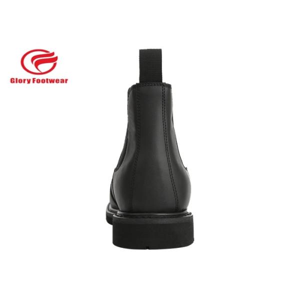 Rubber Sole Fashion Working Goodyear Welt Safety Shoes Plastic Toe With Genuine Leather