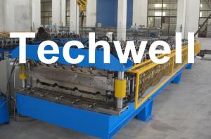 China Custom Automatic Double Layer Sheet Roll Forming Machine With High Quality TW-DLM wholesale