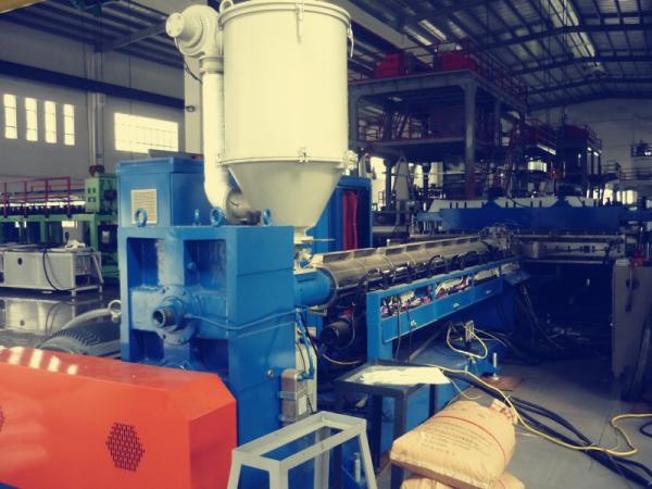 Quality PC / PE / PP Hollow Sheet Extrusion Line With Material Light Multi Function for sale