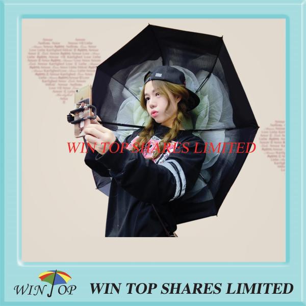 Quality Innovation popular UV resistance selfie stick flower lady Umbrella for sale