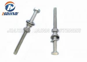 China Stainless Steel 304 316 M20 X 90mm Hex Head Bolts and Nuts with washers wholesale