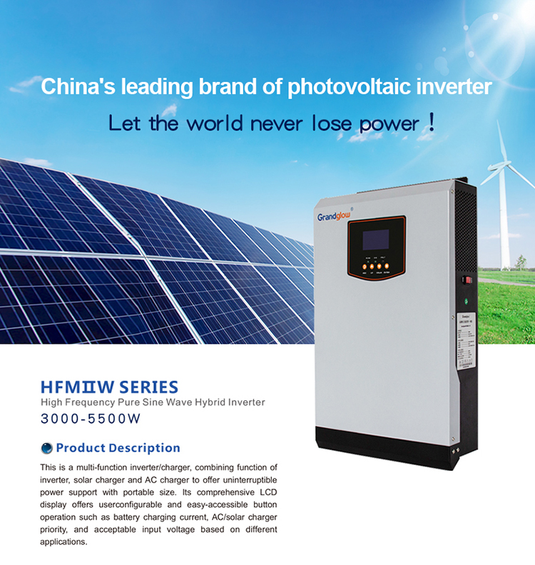 3500W Off Grid Inverter All In One Inverter With MPPT Controller