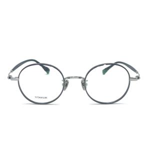 China TD065 Lightweight Titanium Frame with retro round eyeshape wholesale