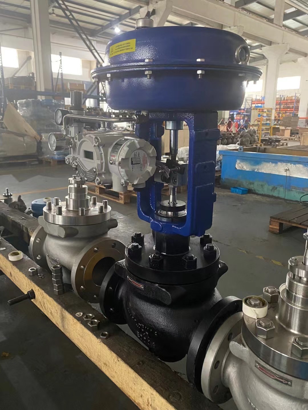 3 Way Diverting / Mixing Globe Control Valve For Monitor Piping System Commodity Flowing