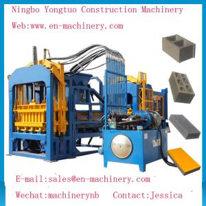 Economical PLC Control System automatic 4-15 Cement Concrete Block Making Machine
