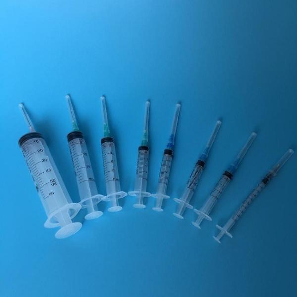 Quality Disposable Empty Vaccine Syringe 1ml 2ml 3ml 5ml Luer Lock Slip Vaccine Injector for sale