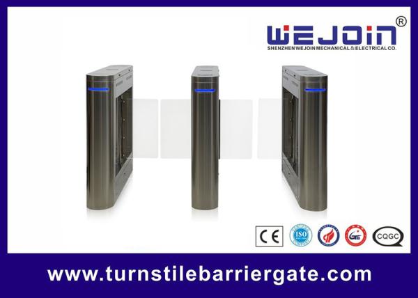 Quality Access Control Automatic Swing Barrier Turnstile With ID / IC Card for sale