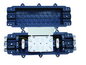 Quality Horizontal ODF Optical Distribution Box / Joint Enclosure Box 3 In  3 Out for sale