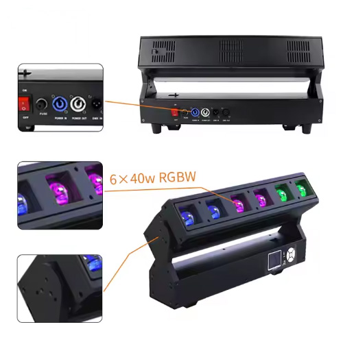 Matrix Led Lighting System Pixel Light Bar Beam Wash Moving Head Lights For Disco