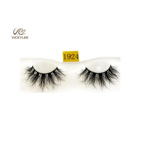 Curly Synthetic Fiber OEM Dramatic False Eyelashes