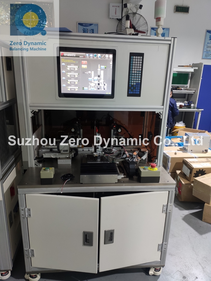 Electric Motor Assembly Double Plane Automatic Scissor Correction Balancing Machine