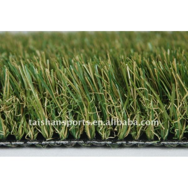 Customized Green Bi Color Artificial Landscape Grass For Schools Yards And Gardens