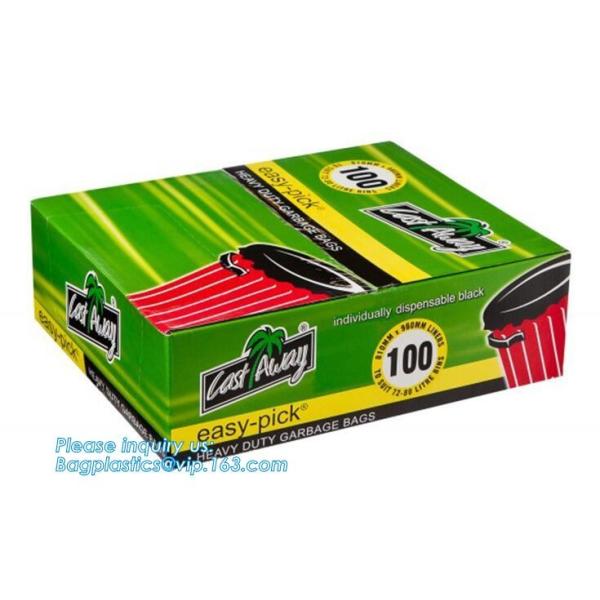 Tall Kitchen Drawstring Trash Bags,Reusable Trash Diaper Bag,gallon black drawstring, durable bin liners 1.2 mil, unscen