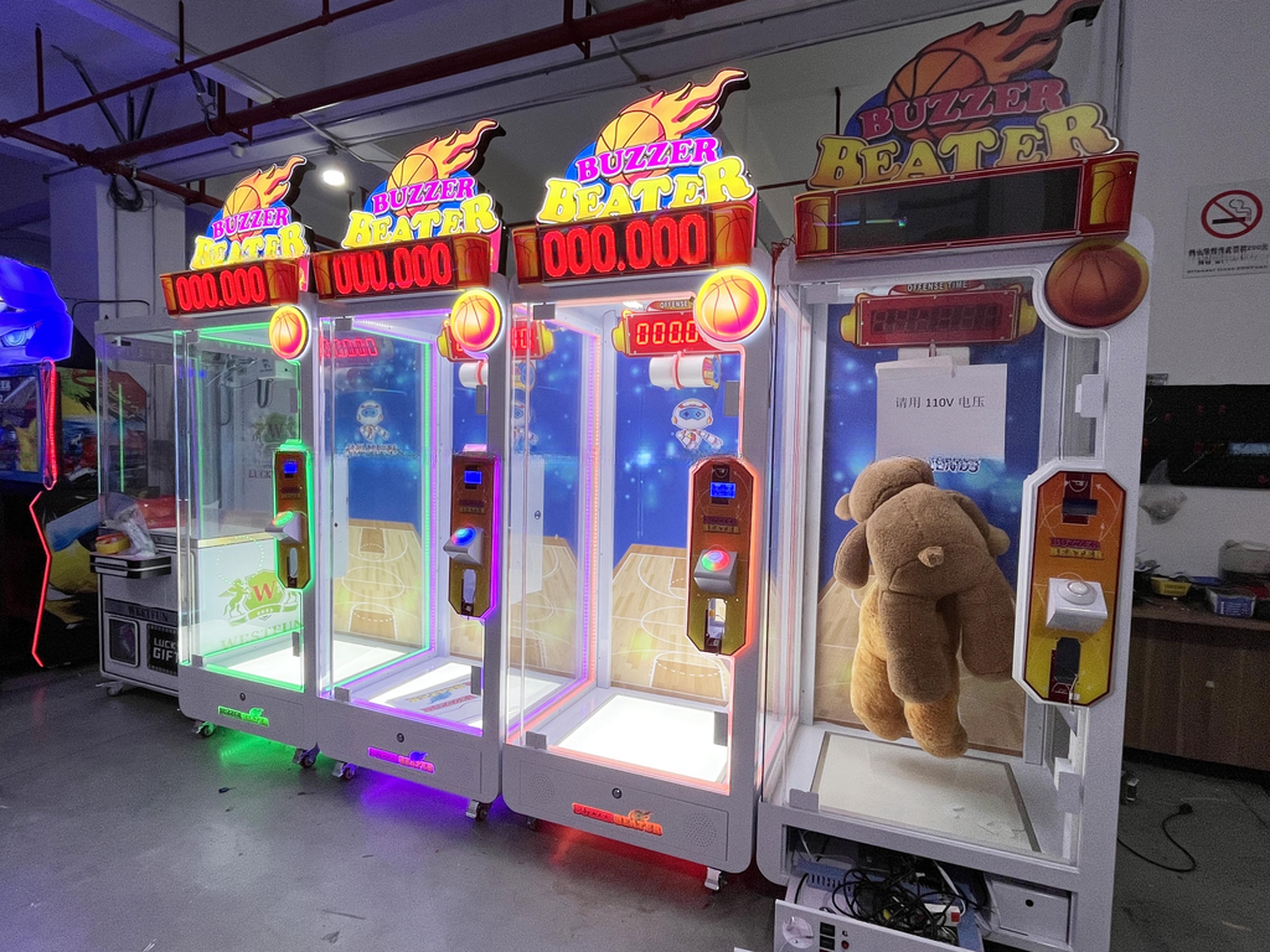 Dreamland Factory New Design Machines Arcade Skill Cut Ur Prize Cut Prize Machine 24 Second Challenge Coin Prize Machine